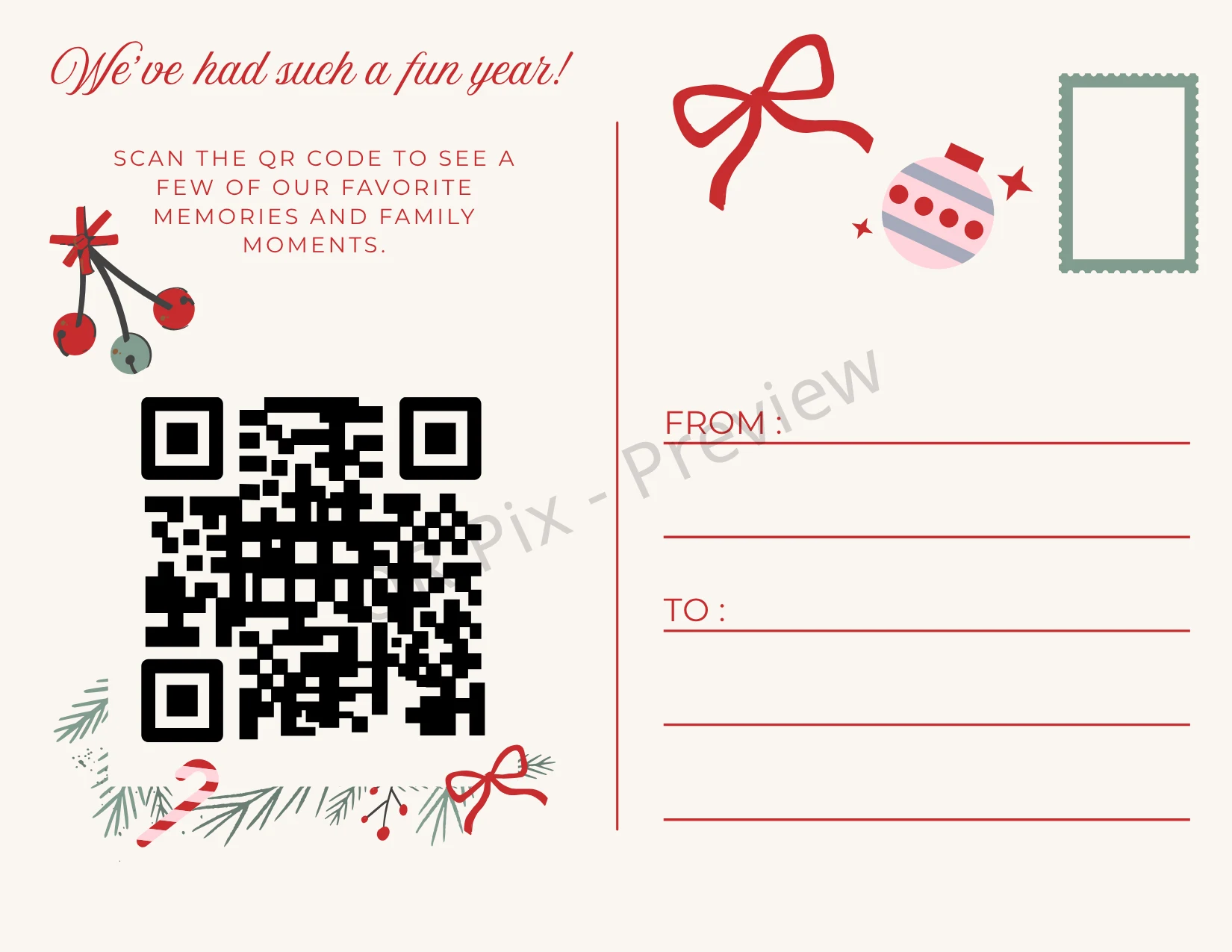 Merry Christmas — back